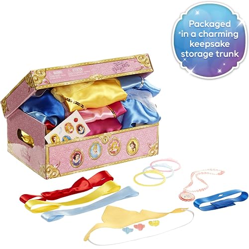 Disney Princess Dress Up Trunk Deluxe 21 Piece