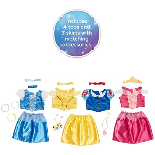 Disney Princess Dress Up Trunk Deluxe 21 Piece