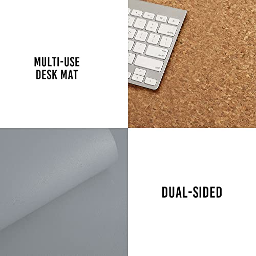 Large Dual Side Mouse Pad, Office Desk Protector