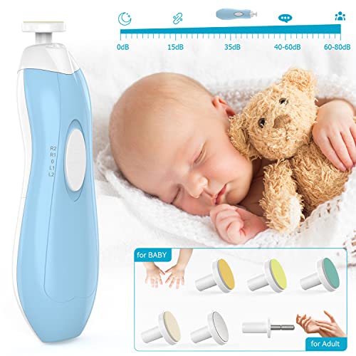 Baby Healthcare and Grooming Kit, 18 in 1 Baby Electric Nail Trimmer Set, Lupantte Nursery Care Kit, Baby Thermometer, Medicine Dispenser, Baby Comb, Brush, Nail Clippers, etc. Baby Shower Gifts.
