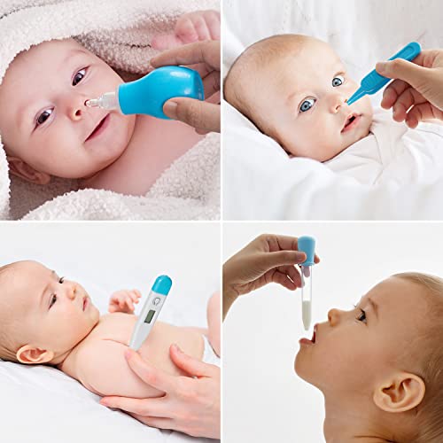 Baby Healthcare and Grooming Kit, 18 in 1 Baby Electric Nail Trimmer Set, Lupantte Nursery Care Kit, Baby Thermometer, Medicine Dispenser, Baby Comb, Brush, Nail Clippers, etc. Baby Shower Gifts.