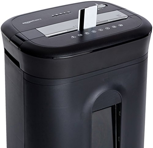 Amazon Basics 15-Sheet Cross-Cut Paper, CD Credit Card Office Shredder