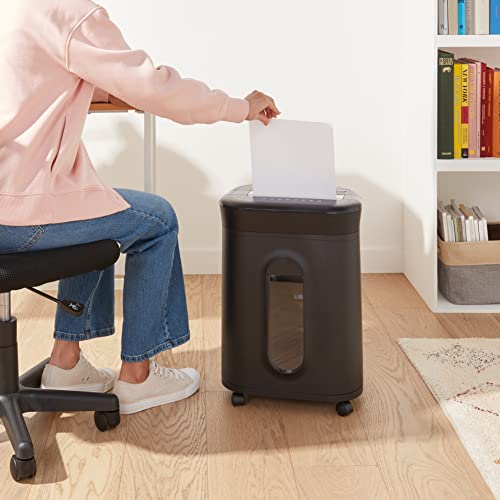 Amazon Basics 15-Sheet Cross-Cut Paper, CD Credit Card Office Shredder