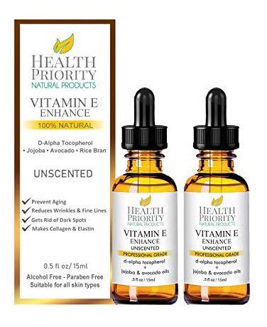 Organic Vitamin E Oil for Nourished, Healthy Skin