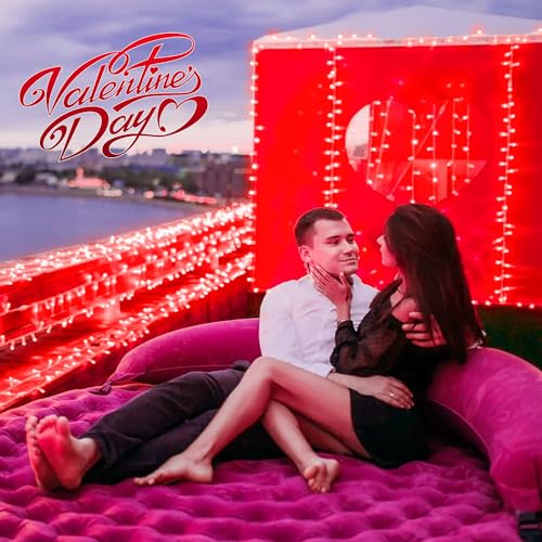 MYGOTO 33FT 100 LEDs String Lights Waterproof Fairy Lights 8 Modes with Memory 30V UL Certified Power Supply for Home, Garden, Wedding, Party, Christmas Decoration Indoor Outdoor (Red)