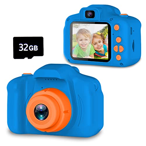 Seckton Kids Selfie Camera - HD Video - Navy Blue