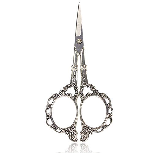 Vintage Plum Blossom Scissors for Sewing & Crafts