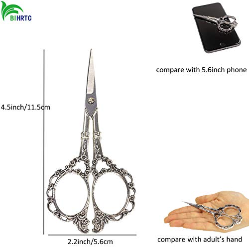 Vintage Plum Blossom Scissors for Sewing & Crafts