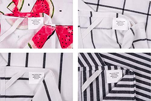 Watermelon Slice Kitchen Dish Towel Set