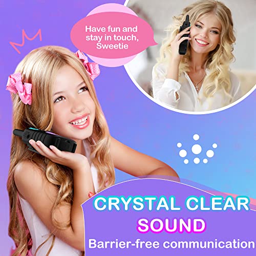 Wishouse Walkie Talkies - Long Range, Fun & Safe