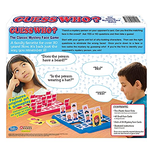 Winning Moves Games Guess Who? Board Game, Multicolor (1191)
