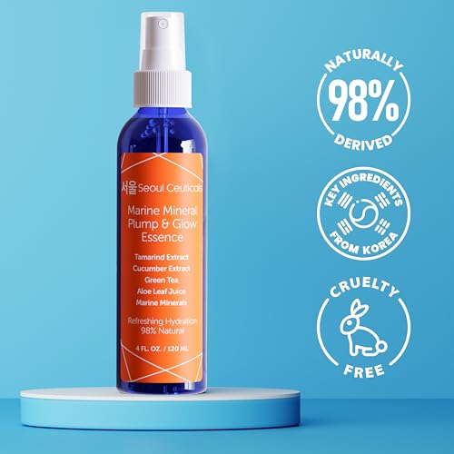 Essence Korean Skin Care - This Facial Essence Is A Must For An Effective Korean Beauty Routine - Contains Japanese Green Tea, Aloe, Cucumber, Marine Minerals & Tamarind Extract For That Youthful Glow