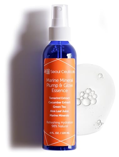 Essence Korean Skin Care - This Facial Essence Is A Must For An Effective Korean Beauty Routine - Contains Japanese Green Tea, Aloe, Cucumber, Marine Minerals & Tamarind Extract For That Youthful Glow