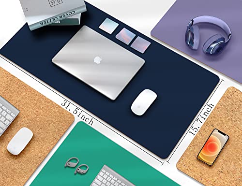 Dual-sided Large Desk Pad, Waterproof, for Office or Home