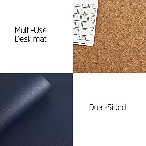 Dual-sided Large Desk Pad, Waterproof, for Office or Home