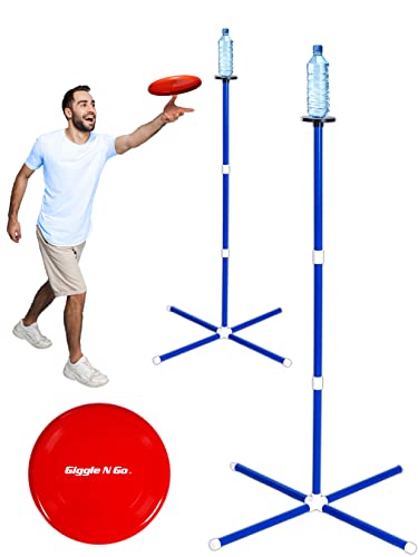 GIGGLE N GO Outdoor Games Lawn Games Yard Games for Kids and Adults or Beach Games You Can Play on All Surfaces Grass Sand Concrete or Gym Floors
