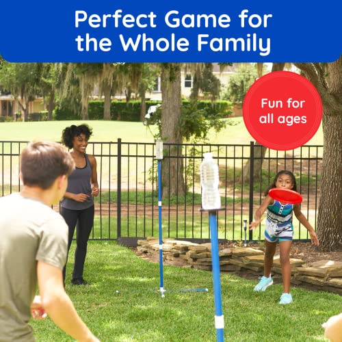 GIGGLE N GO Outdoor Games Lawn Games Yard Games for Kids and Adults or Beach Games You Can Play on All Surfaces Grass Sand Concrete or Gym Floors