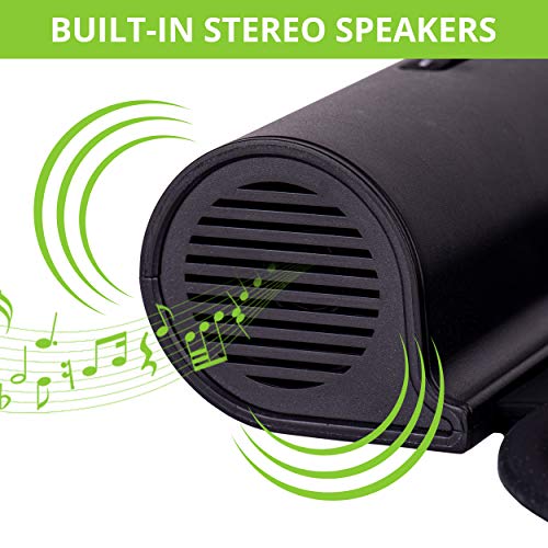 QoQoba Electronic Drum Set for Kids | Adult Beginner Pro MIDI Drum Practice Pad Kit Incl. Foldable Headphone | Drum Sticks | Great Holiday Birthday Gift for Kids Drum Set (RAINBOW)