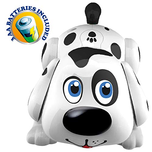 WEofferwhatYOUwant Electronic Pet Dog Harry. Batteries Included. Interactive Smart Puppy Toy Robot Responds to Touch, Walks, Barks, Sings, Dances, Chasing Fun Activities.