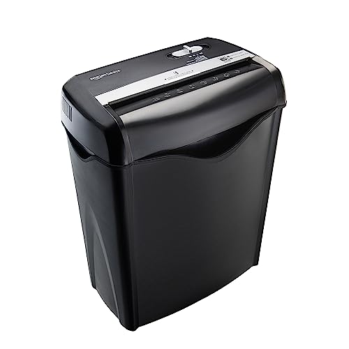 AmazonBasics Cross-Cut Paper and Credit Card Shredder