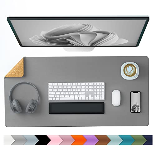 Large Dual-Side Desk Pad for Office Work/Home/Decor