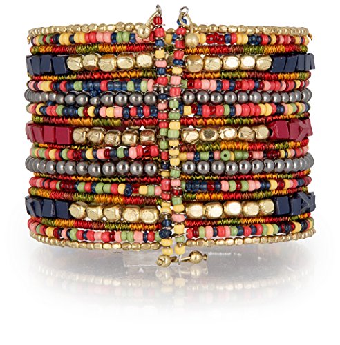 SPUNKYsoul Cuff Bracelets for Women Collection (Navy/Red/Box)