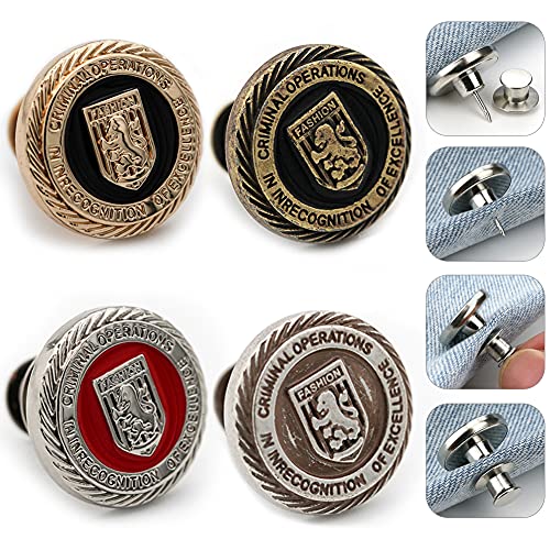 Jean Button Pins - Instantly Adjusts Pants Waist