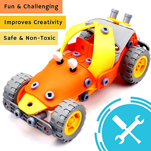 148 Pcs 5-in-1 STEM Building Toys - Boys & Girls 8-10