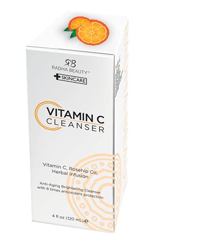 Vitamin C Facial Cleanser - Clear Pores, Skin Protection