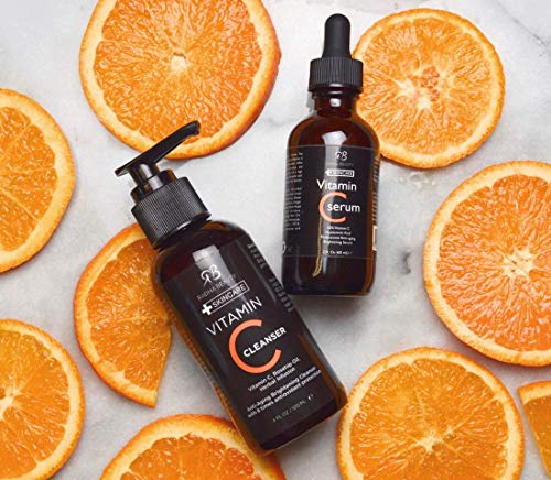 Vitamin C Facial Cleanser - Clear Pores, Skin Protection