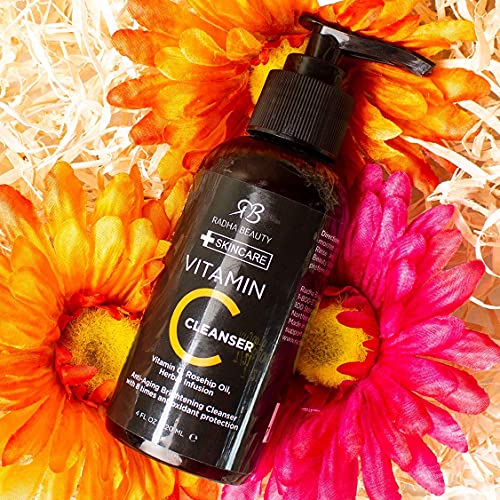 Vitamin C Facial Cleanser - Clear Pores, Skin Protection