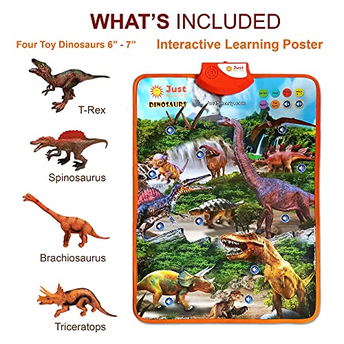 Smarty Dinosaur Learning Poster | Dinosaur Toys 3-5yrs