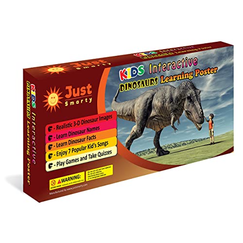 Smarty Dinosaur Learning Poster | Dinosaur Toys 3-5yrs