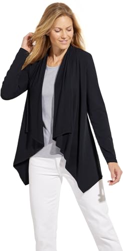 Coolibar Women's Sun Wrap - UPF 50+, X-Large, Black