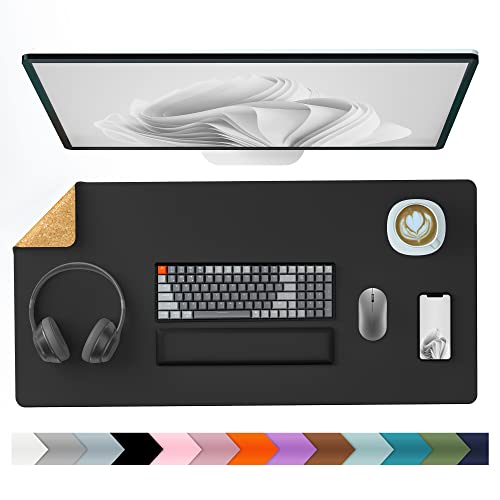 Large Dual-Sided Desk Pad for Office Work/Home/Decor