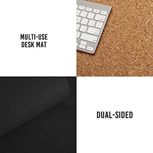 Large Dual-Sided Desk Pad for Office Work/Home/Decor