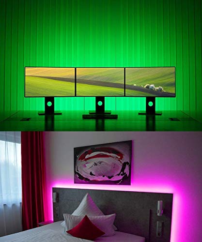 32.8ft RGB LED Strip Lights for Home Decor
