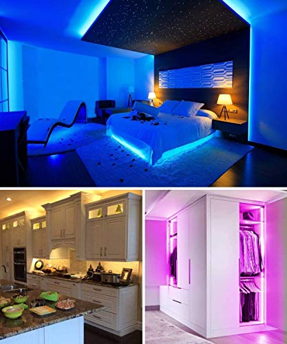 32.8ft RGB LED Strip Lights for Home Decor