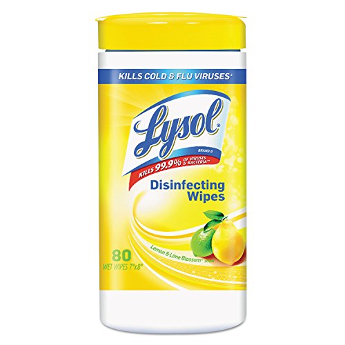 Lysol Disinfecting Wipes, Lemon & Lime Blossom, 80ct