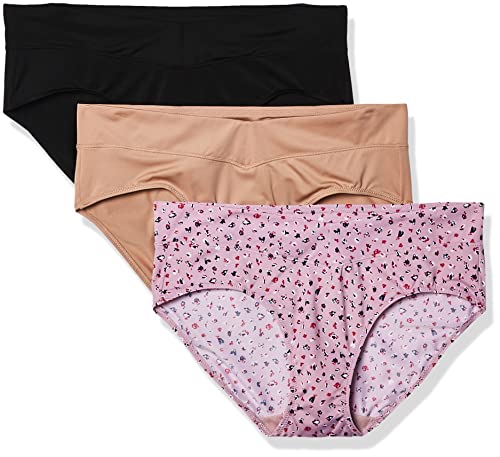 Warner's Women's Blissful Benefits No Muffin Top 3 Pack Hipster Panties