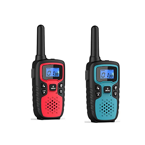 Wishouse Walkie Talkies for Kids,Two Way Radio Family Talkabout for Adults Cruise Ship Long Range,Outdoor Camping Game Toy Birthday Gift for 4 5 6 7 8 9 10 11 12 Year Old Girls Boys 3 Pack No Battery