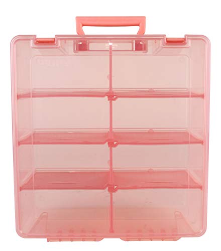 ArtBin Super Satchel Double Deep with Removable Dividers, Portable Art & Craft Storage with Handle