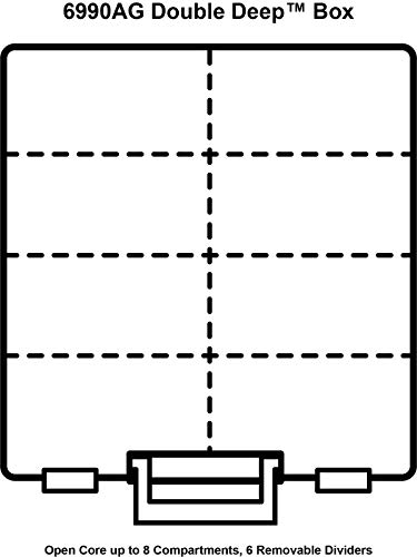 ArtBin Super Satchel Double Deep with Removable Dividers, Portable Art & Craft Storage with Handle