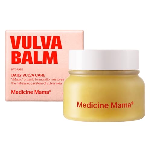 Medicine Mama's Apothecary Vmagic Organic Vulva Cream vaginal moisturizer Estrogen Free, Fragrance Free 2 Fl Oz