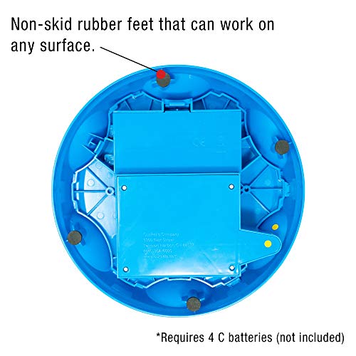 OurPets Catty Whack Interactive Cat Toy (Cat Toys for Stimulating Play, Real Mouse Sound, Rotating Feather for Hunting Instincts & Carpeted Scratching Area) [Cat Toys for Indoor Cat Gifts]