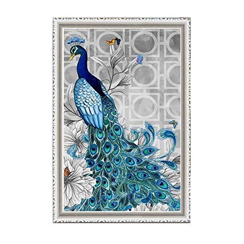 Adarl 5D DIY Diamond Painting Rhinestone Pictures of Crystals Embroidery Kits Arts, Crafts & Sewing Cross Stitch Peacock 1