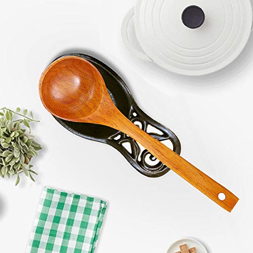 Vintage Spoon Rest, Kitchen Spoon Rest Cast Iron Utensil Rest Ladle Spoon Holder for Cooking Home Decor