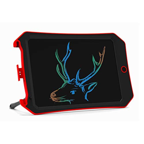 Spring& Upgraded Colorful Screen 8.5 Inch Electronic Writing Board Doodle Board-Best Gifts for Kids & Adults (red-c)