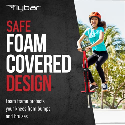 Flybar Pogo Stick for Kids, Ages 9+ (Red/Black)