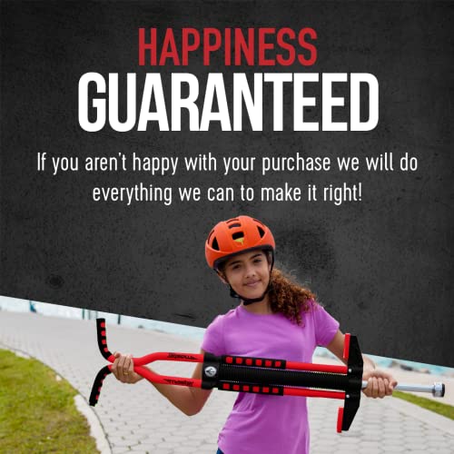 Flybar Pogo Stick for Kids, Ages 9+ (Red/Black)